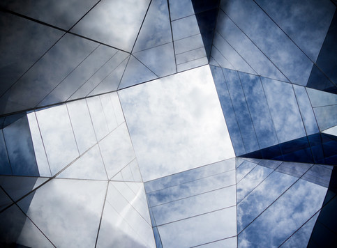 Abstract architectural shapes