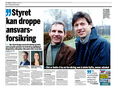 Finansavisen-oppslag