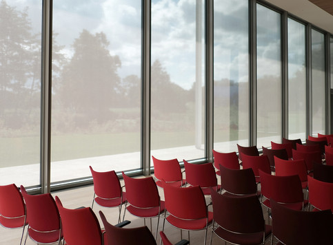 Red chairs