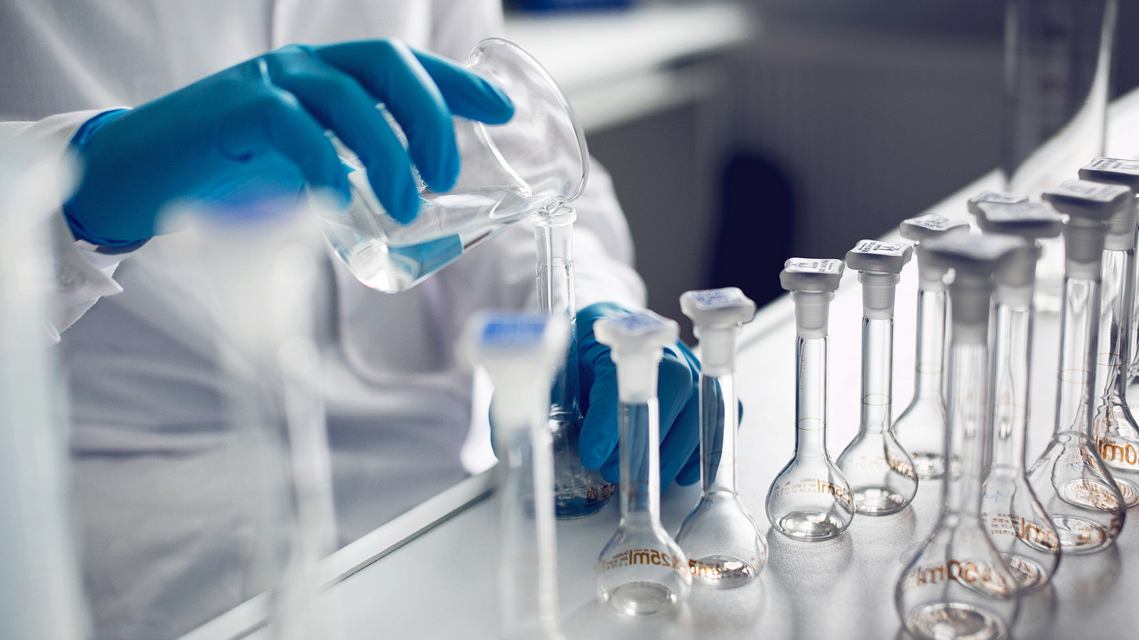 Scientist in lab