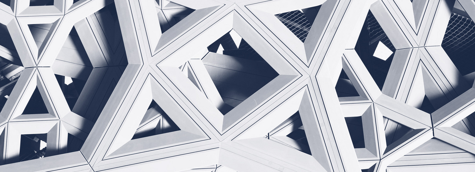Abstract architectural shapes