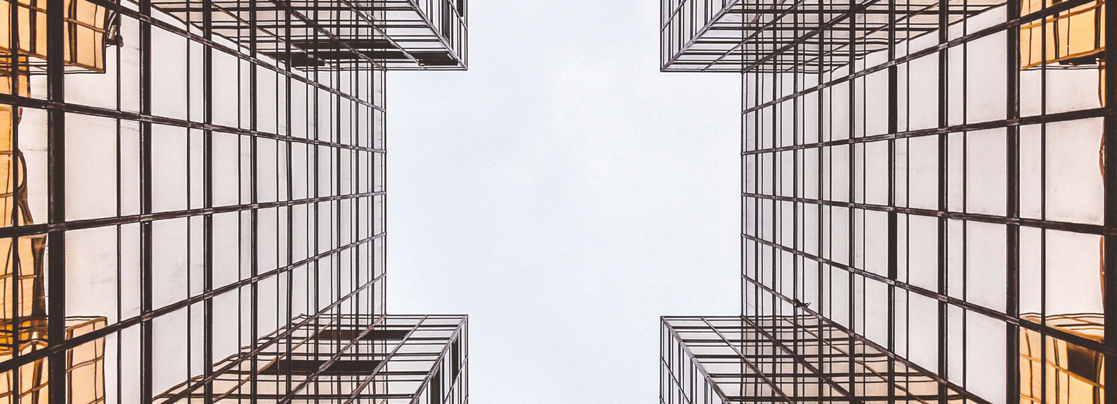 Orange abstract building